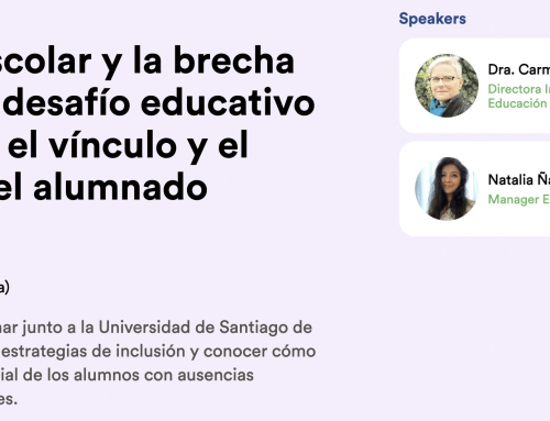 Webinar «Ausencia escolar y la brecha invisible: el desafío educativo de sostener el vínculo y el bienestar del alumnado.»